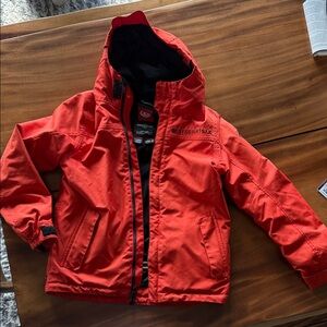 686 Orange boys 686 ski jacket